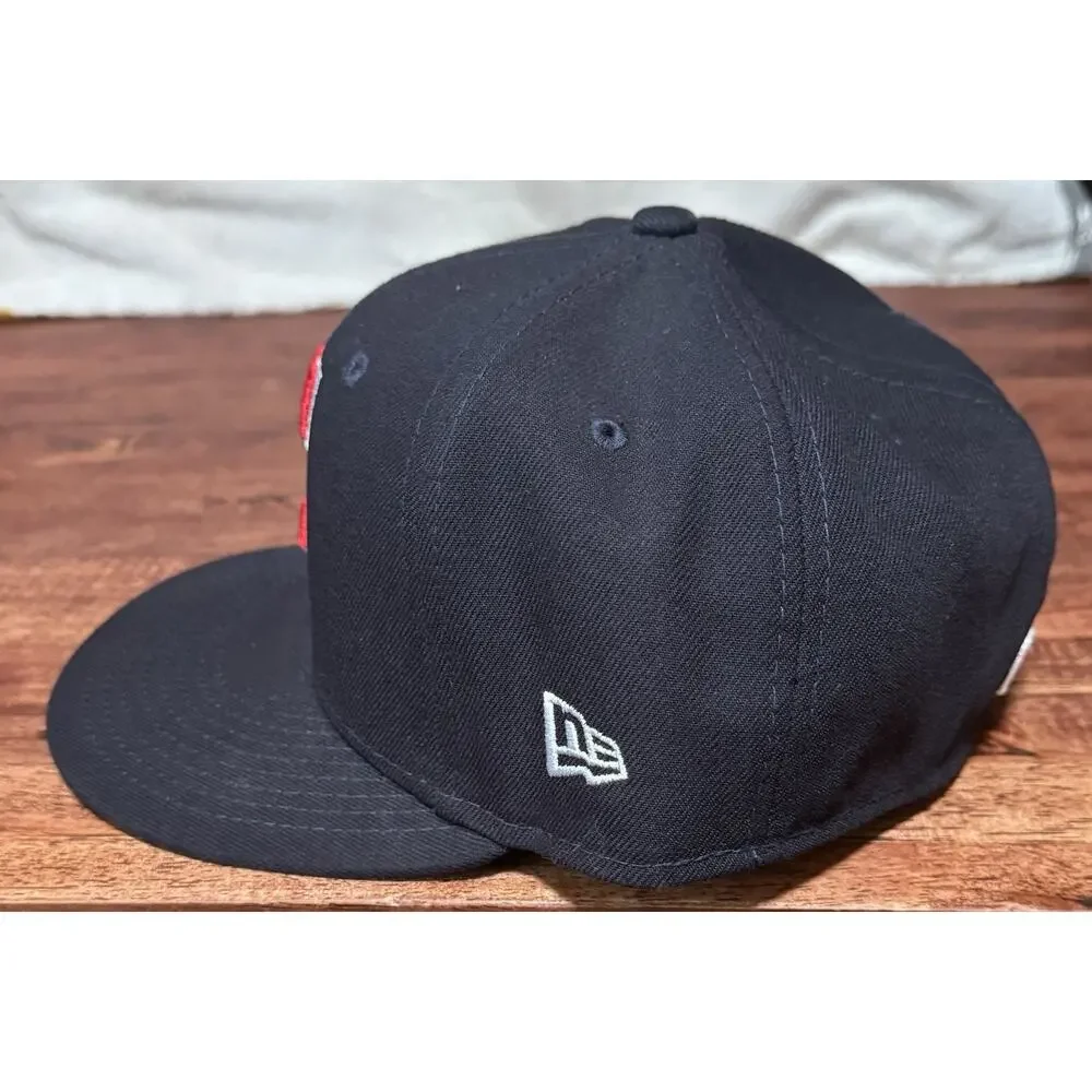 New Era Cleveland Indians Official On-Field Cap 59 Fifth Fitted 7 1/8 MLB